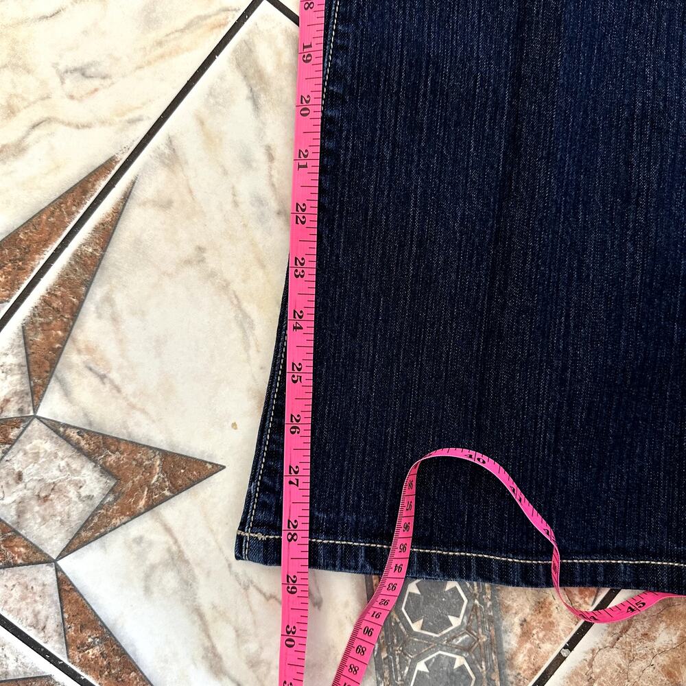 Calvin Klein Size 10 Flare‎ Jeans with Contrast Stitching - Picture 6 of 9